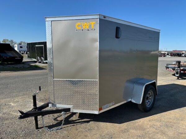 Covered Wagon 5 x 8 Enclosed Cargo Trailer – Ramp Door - Image 5