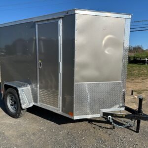 Covered Wagon 5 x 8 Enclosed Cargo Trailer – Ramp Door
