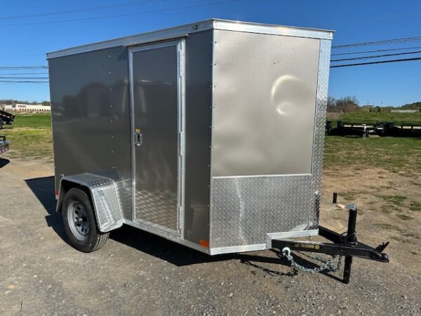 Covered Wagon 5 x 8 Enclosed Cargo Trailer – Ramp Door