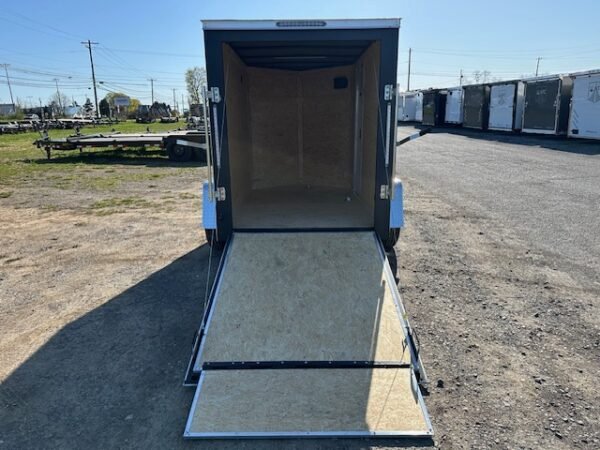 Covered Wagon 5 x 8 Enclosed Cargo Trailer – Ramp Door - Image 3