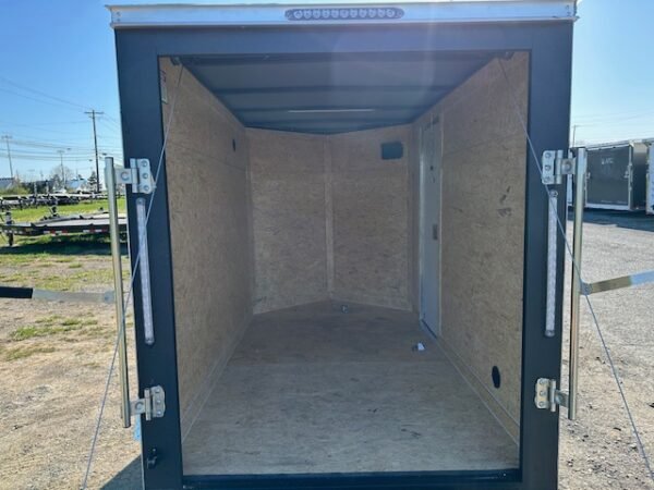 Covered Wagon 5 x 8 Enclosed Cargo Trailer – Ramp Door - Image 6