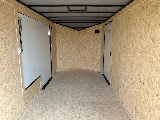 Ding & Dent Covered Wagon 7 x 16 Enclosed Cargo Trailer – UTV - Image 3