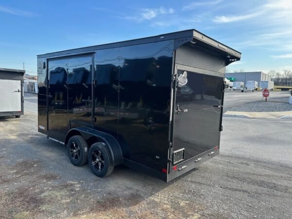 Covered Wagon 7 x 16 Enclosed Cargo Trailer – UTV Escape Door - Image 5