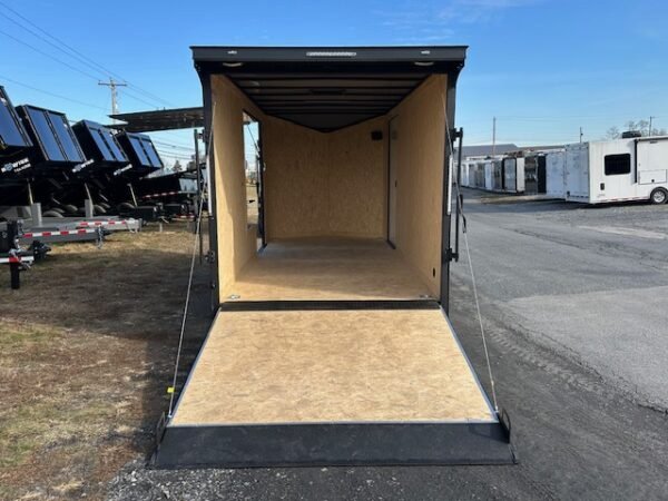 Covered Wagon 7 x 16 Enclosed Cargo Trailer – UTV Escape Door - Image 7