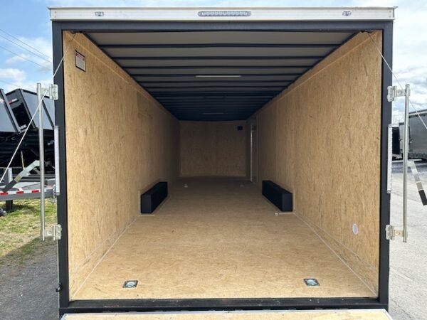 Covered Wagon 8.5 x 28 Enclosed Car Trailer – Ramp Door - Image 6