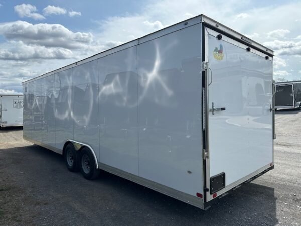 Covered Wagon 8.5 x 28 Enclosed Car Trailer – Ramp Door - Image 7
