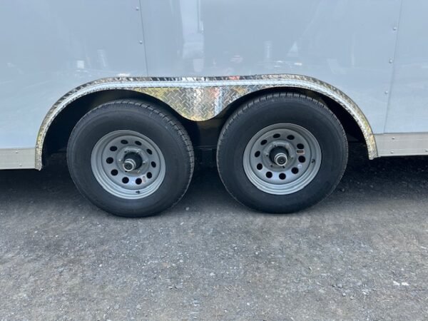 Covered Wagon 8.5 x 28 Enclosed Car Trailer – Ramp Door - Image 8