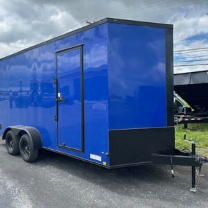 Diamond Cargo 7 x 16 Enclosed Trailer – 18″ Added Height