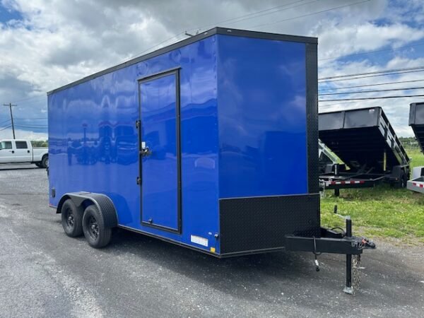 Diamond Cargo 7 x 16 Enclosed Trailer – 18″ Added Height