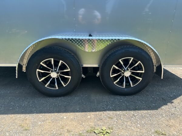 Formula 7 x 14 Enclosed Cargo Trailer – Aluminum Wheels - Image 8
