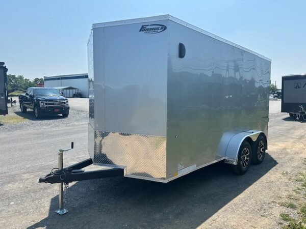 Formula 7 x 14 Enclosed Cargo Trailer – Aluminum Wheels - Image 5