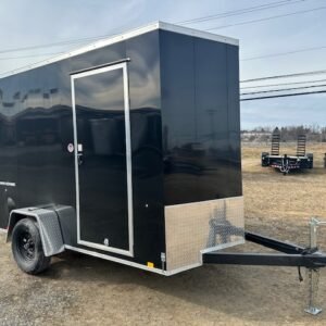 Formula 6 x 10 Enclosed Cargo Trailer – Rear Ramp Door