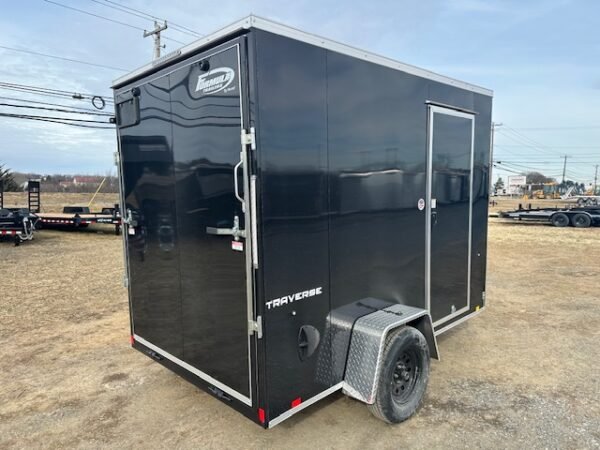 Formula 6 x 10 Enclosed Cargo Trailer – Rear Ramp Door - Image 7