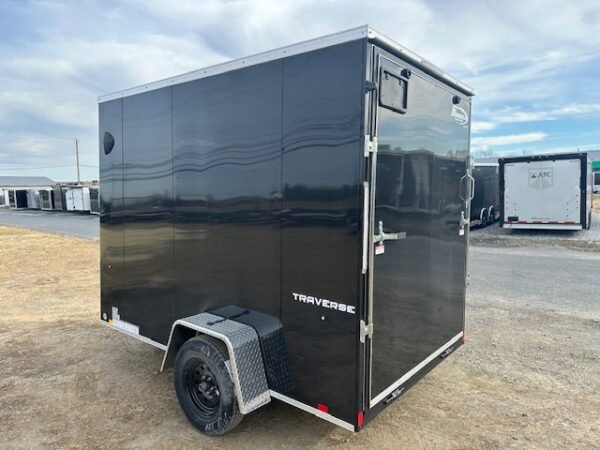 Formula 6 x 10 Enclosed Cargo Trailer – Rear Ramp Door - Image 4
