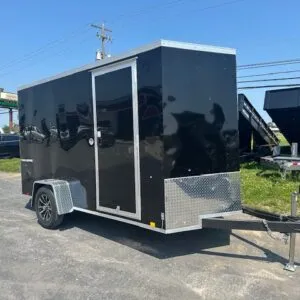 Formula 6 x 12 Enclosed Cargo Trailer – Aluminum Wheels