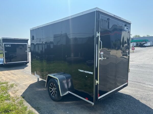 Formula 6 x 12 Enclosed Cargo Trailer – Aluminum Wheels - Image 7