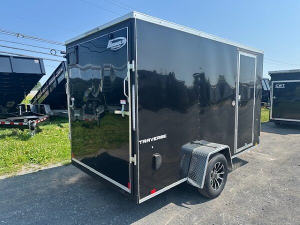 Formula 6 x 12 Enclosed Cargo Trailer – Aluminum Wheels - Image 4