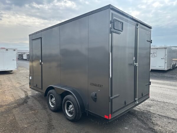 Formula 7.5 x 14 Enclosed Concession Trailer – Barn Doors - Image 9