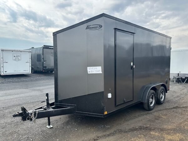 Formula 7.5 x 14 Enclosed Concession Trailer – Barn Doors - Image 5