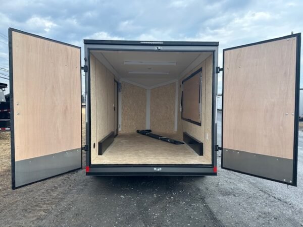 Formula 7.5 x 14 Enclosed Concession Trailer – Barn Doors - Image 3