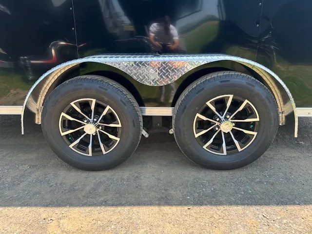 Formula 7 x 16 Enclosed Cargo Trailer – Aluminum Wheels - Image 8