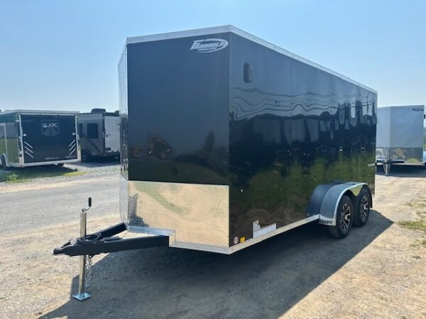 Formula 7 x 16 Enclosed Cargo Trailer – Aluminum Wheels - Image 5