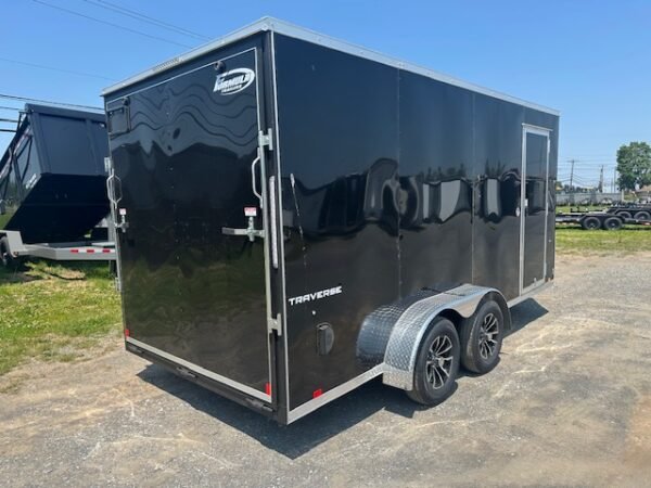 Formula 7 x 16 Enclosed Cargo Trailer – Aluminum Wheels - Image 4