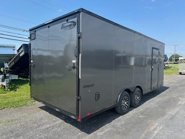 Formula 8.5 x 20 Enclosed Car Hauler – Black Trim - Image 4