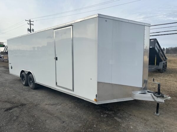 Formula 8.5 x 24 Aluminum Enclosed Car Hauler – V Nose