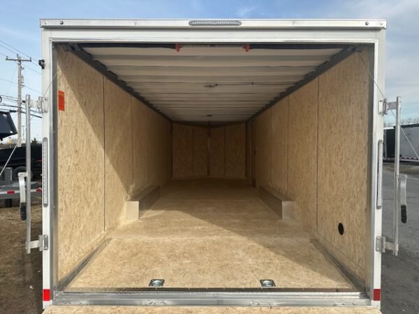 Formula 8.5 x 24 Aluminum Enclosed Car Hauler – V Nose - Image 6
