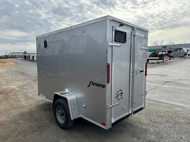 Homesteader 5 x 10 Enclosed V-Nose Cargo Trailer – Barn Doors - Image 7