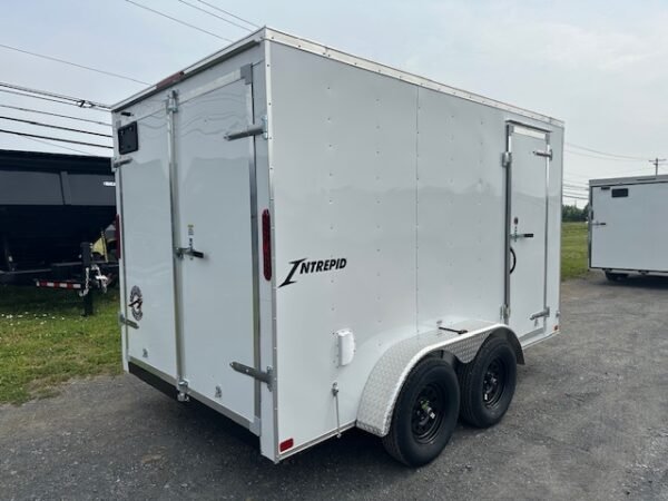 Homesteader 7 x 12 V-Nose Enclosed Cargo Trailer – Barn Doors - Image 4