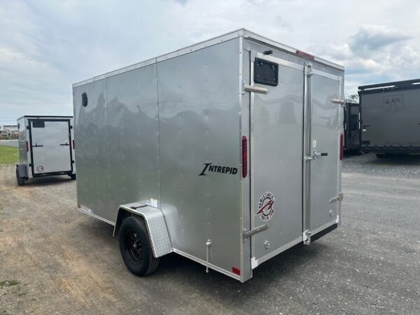 Homesteader 7 x 12 V-Nose Enclosed Cargo Trailer- Barn Doors - Image 7