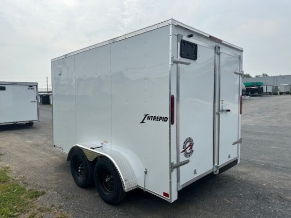 Homesteader 7 x 12 V-Nose Enclosed Cargo Trailer – Barn Doors - Image 7