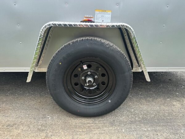 Homesteader 7 x 12 V-Nose Enclosed Cargo Trailer- Barn Doors - Image 8
