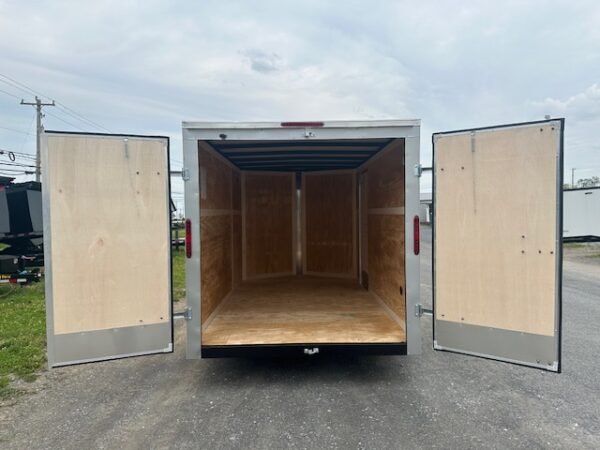 Homesteader 7 x 12 V-Nose Enclosed Cargo Trailer- Barn Doors - Image 3