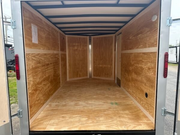 Homesteader 7 x 12 V-Nose Enclosed Cargo Trailer- Barn Doors - Image 6