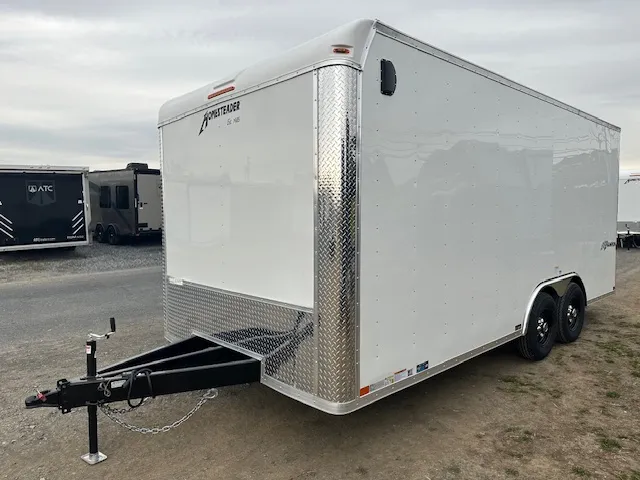 Homesteader 8.5 x 18 Enclosed Car Trailer – Extended Tongue - Image 5