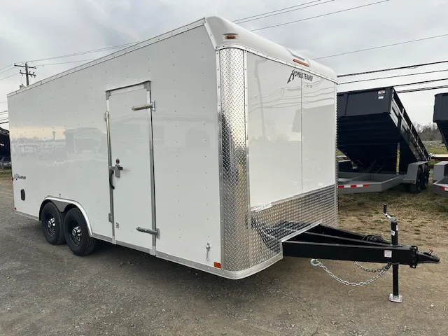 Homesteader 8.5 x 18 Enclosed Car Trailer – Extended Tongue
