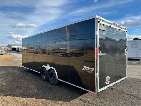Homesteader 8.5 x 24 Enclosed V-Nose Car Trailer – Ext Tongue - Image 7