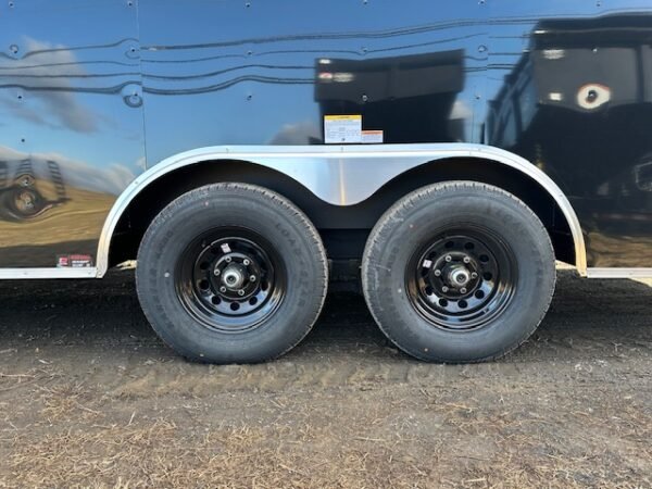 Homesteader 8.5 x 24 Enclosed V-Nose Car Trailer – Ext Tongue - Image 8