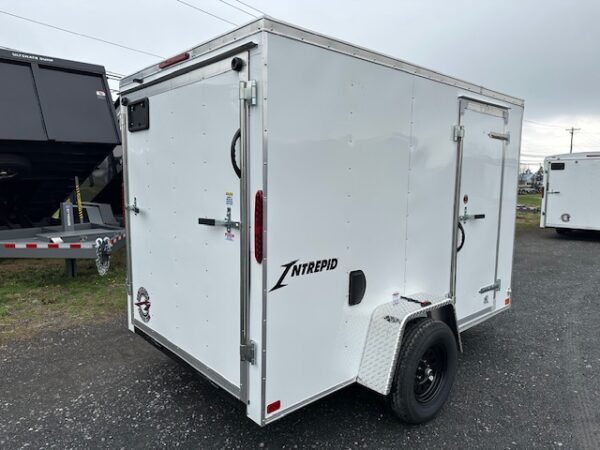 Homesteader 6×10 V-Nose Cargo Trailer – Ramp Door - Image 4
