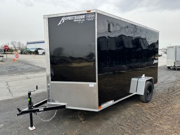 Homesteader 7 x 12 V-Nose Enclosed Cargo Trailer - Image 5