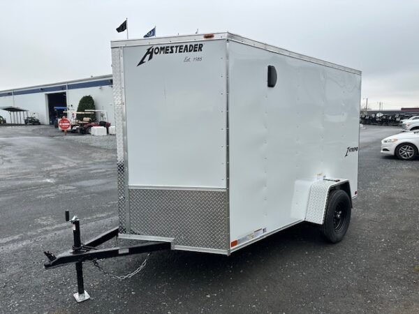 Homesteader 6×10 V-Nose Cargo Trailer – Ramp Door - Image 5
