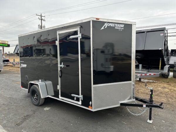 Homesteader 7 x 12 V-Nose Enclosed Cargo Trailer