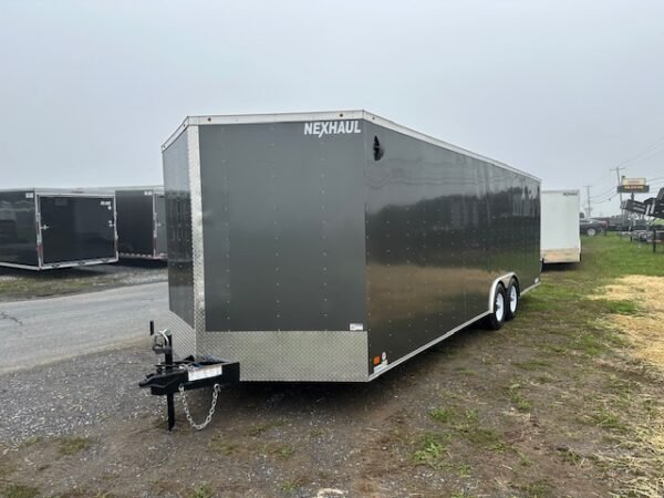Nexhaul 8.5 x 24 V-Nose Enclosed Car Trailer - Image 4