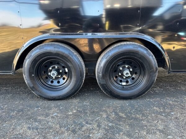Nexhaul 8.5 x 24 V-Nose Enclosed Car Trailer- Black Trim - Image 8