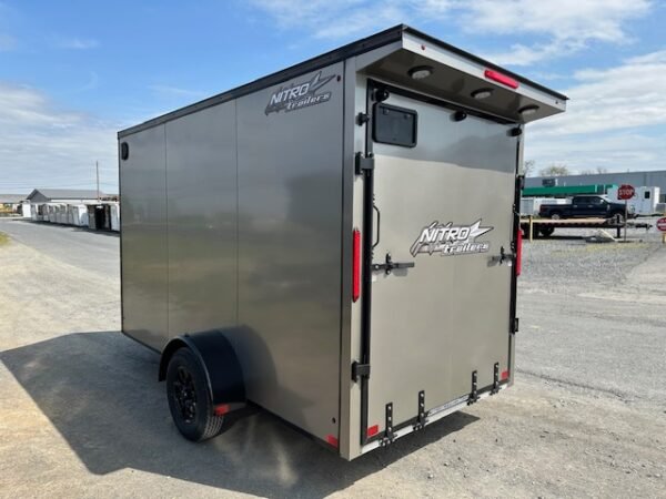 Nitro 6×12 Enclosed Cargo Trailer- Spoiler - Image 7