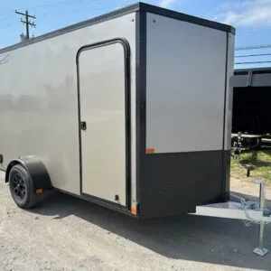 Nitro 6×12 Enclosed Cargo Trailer- Spoiler