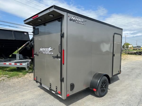 Nitro 6×12 Enclosed Cargo Trailer- Spoiler - Image 4